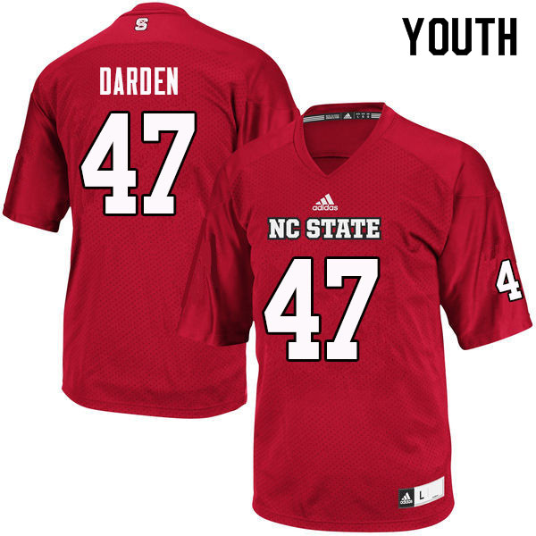 Youth #47 Damien Darden NC State Wolfpack College Football Jerseys Sale-Red